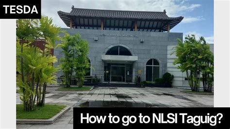 national lsi - tesda complex, taguig city|Google Maps.
